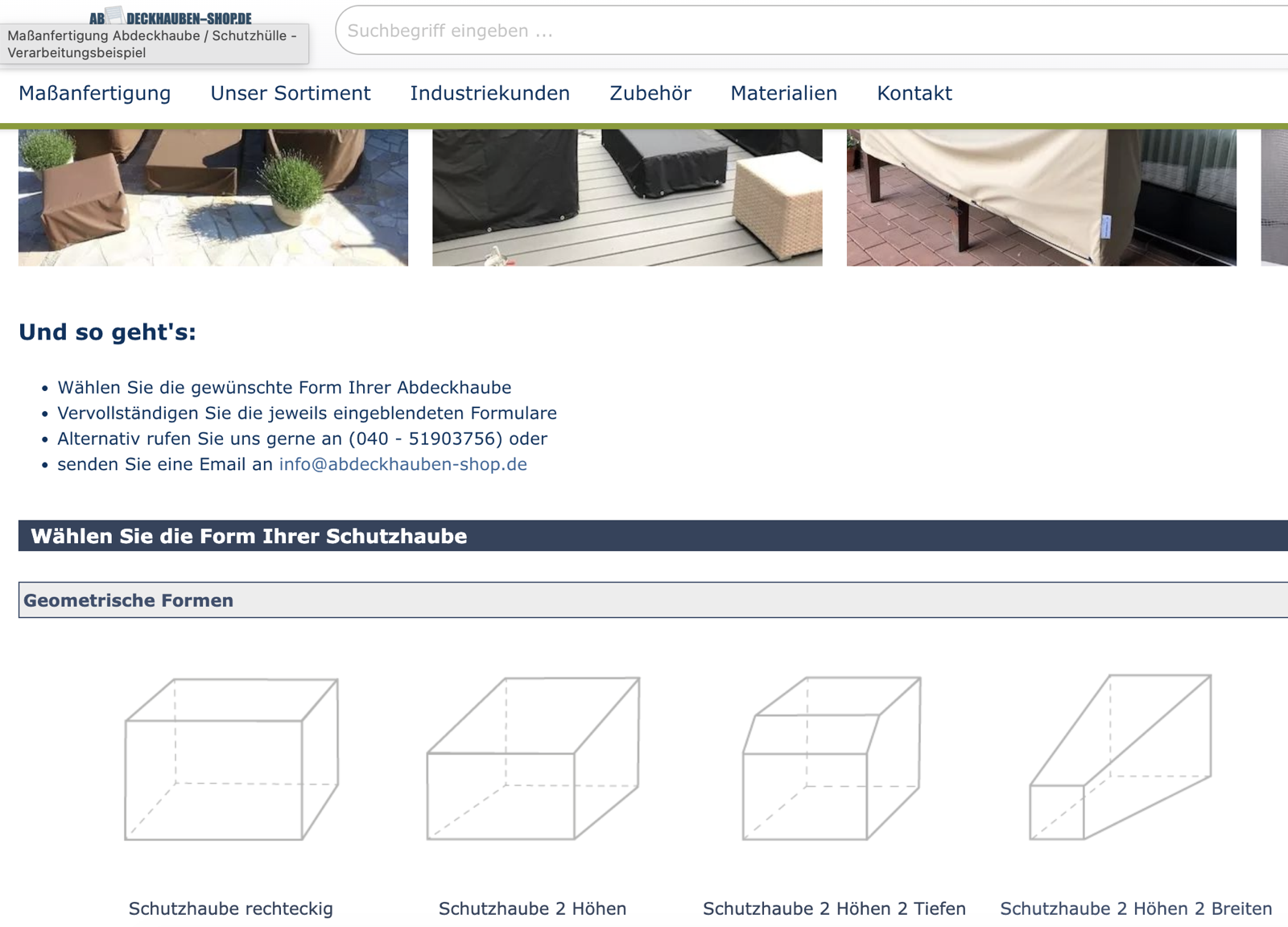 Abdeckhauben-Shop.de